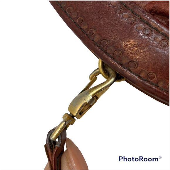 Vintage‎ Leather Oversized Gabbrielli Vittorio Handbag Purse - Picture 5 of 16